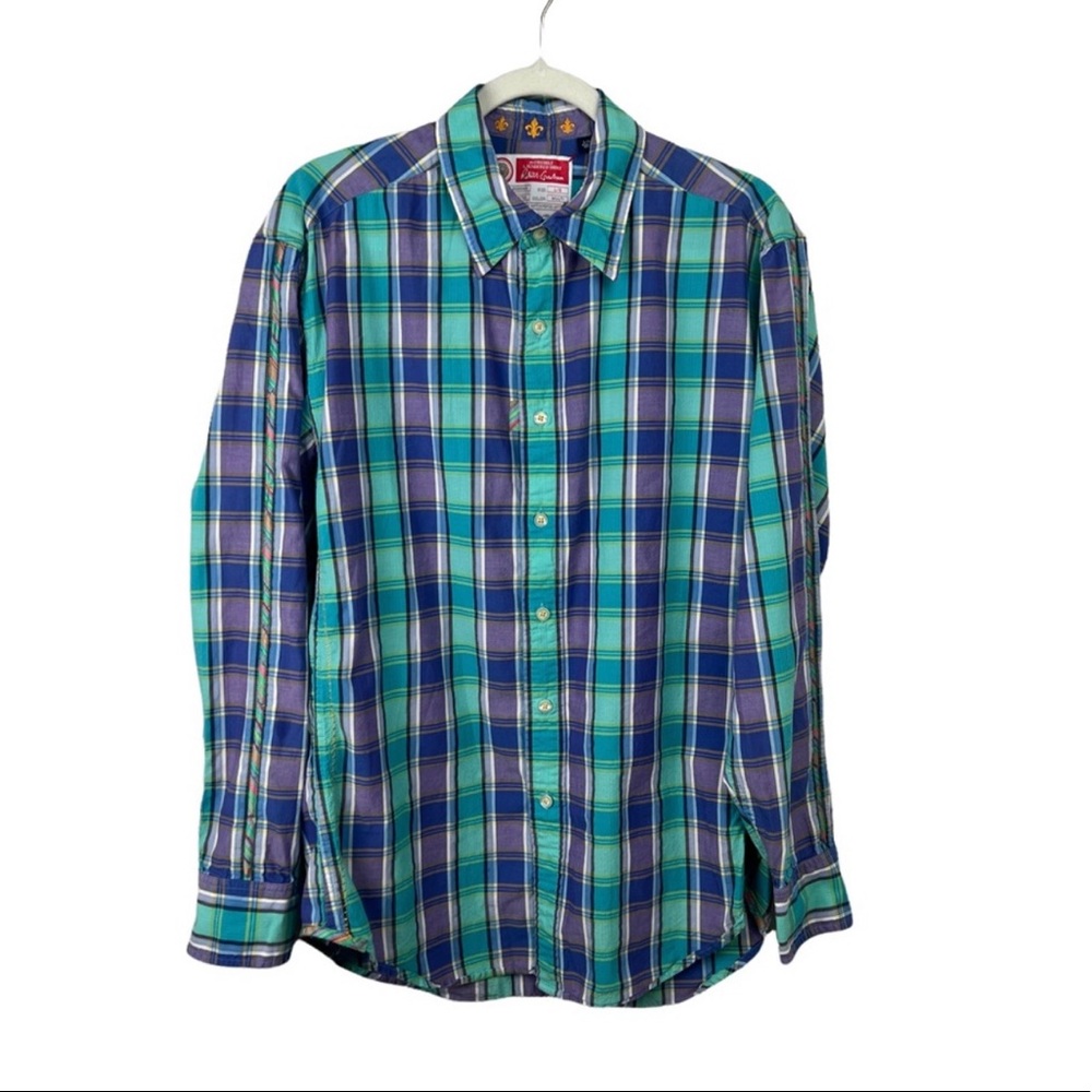 Robert Graham Vintage Freshly Laundered Long Button-Up Sleeve Dress Shirt